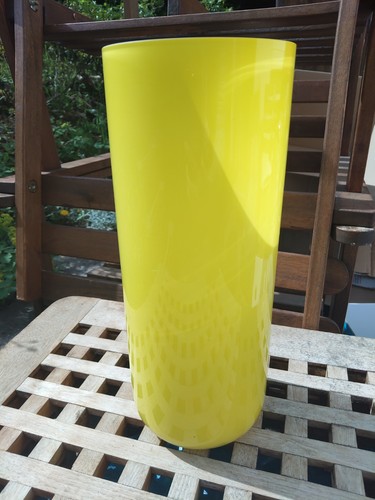 Große glas vase - große, runde