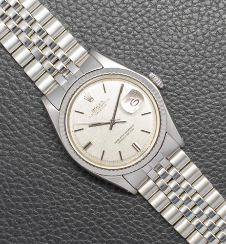 Rolex datejust 1601 linen dial - rolex,