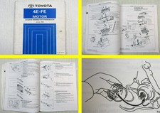 Toyota Starlet P9 EP91 Werkstatthandbuch 1.3 Motor 4E-FE Reparaturanleitung 1996