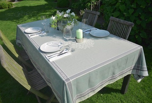 Tischdecke jacquard baumwolle - tischdecke,