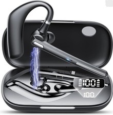 Bluetooth Headset V5.3, 60Hrs Freisprecheinrichtung Wireless Headset mit Dual