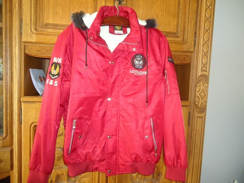Herren roter anorak - roter,