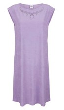 Schickes FROTTEE-STRANDKLEID flieder-lila  KLEID Gr.52 54 62 64 NEU