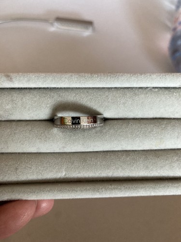 Calvin klein linear rings with - klein,