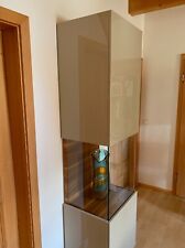 *Edle Hülsta LILAC Vitrine Schrank Lack - Farbe "sand" - Hochglanz - Topzustand*