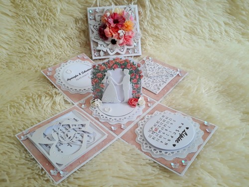 Explosionsbox hochzeit - explosionsbox,,
