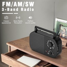 Nostalgie Retro Radio USB SW AM FM Vintage Kofferradio Küchenradio Retoo DHL
