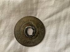 Große alte orig. Weckerscheibe für Comtoise / Morez / Morbier