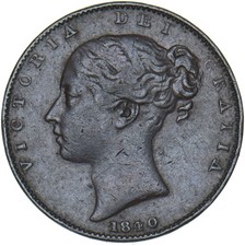1840 Farthing - Victoria