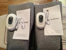 2x Beinmassagegerät 3-Modi Wadenmassagegerät Luftdruck Venen Kompressionsmassage