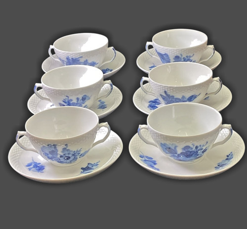 6er set royal copenhagen - set,