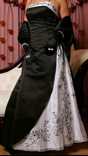 Ball abbi hochzeit kleid black - hochzeit,