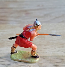 ELASTOLIN Figur 4cm Wikinger mit Speer   Soldat Krieger (2)