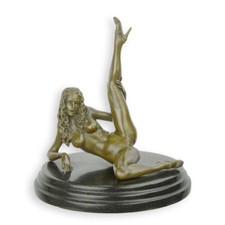 Erotische Bronzefigur