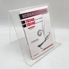 Takeuchi Minibagger TB240 Betriebsanleitung Bedienung Wartung