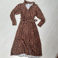 Leo Kleid Langarm Blusenkleid