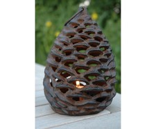 Windlicht Tannenzapfen