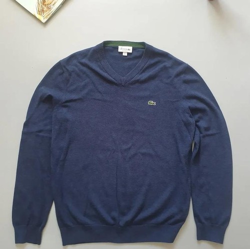 Men lacoste sweater navy - sweater,