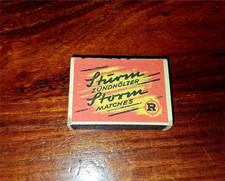 Zündholzschachtel-Sturm Streichhölzer / Storm Bengal Matches-Riesaer Zündhölzer 