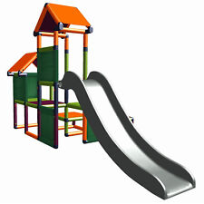 Spielturm Kletterturm 6498 Gesa mit Rutsche für Kleinkinder mit Kriechtunnel MAS