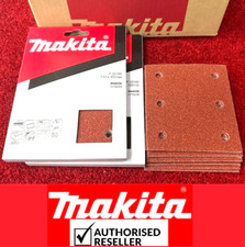 20 x Makita 102 mm x 114 mm Handschleifer Blätter rot 80er Körnung für BO4561 BO4555 BO4554