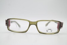 Eye DC V 557 Grün Rot Silber Eckig Brille Brillengestell eyeglasses Neu