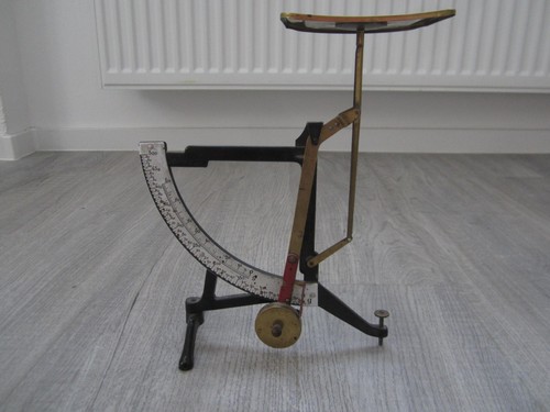 Alte briefwaage messing metall - messing,