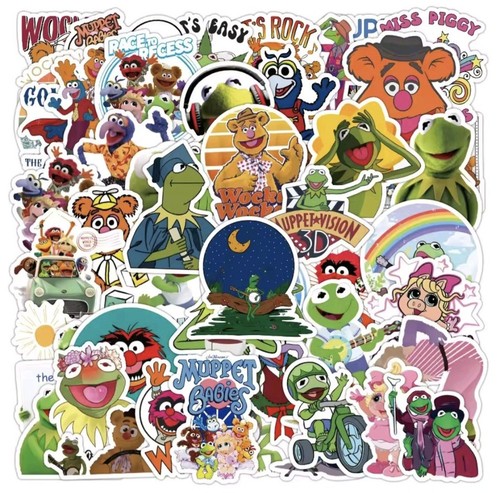 50x muppets sticker set - 50x,
