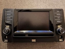 VW Golf 7 VII Display Bedienteil Discover Media Unit Radio Navi 5G0919605D 