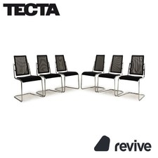 6er Garnitur Tecta Stoff Stuhl