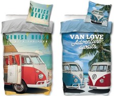 VW Bulli 2 x Bettwäsche-Set