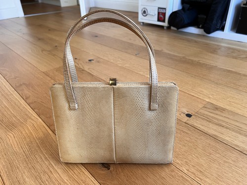 Schlangenleder handtasche - schlangenleder,