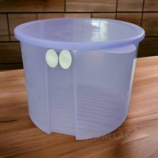 TUPPERWARE A114 PRIMA KLIMA 4,7 L RUNDER BEHÄLTER LILA GEMÜSE OBST