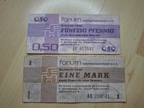 Pfennig und mark - pfennig,