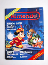 Club Nintendo Magazin SNES Spieleberater Mickey Maus Mario World Kirby Simpsons