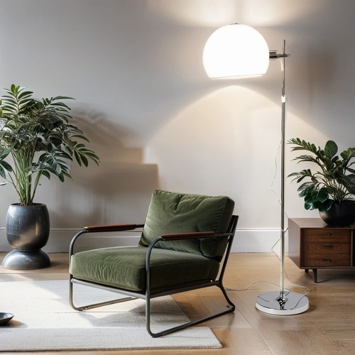 Bauhaus stehlampe chrom weiß - bauhaus,