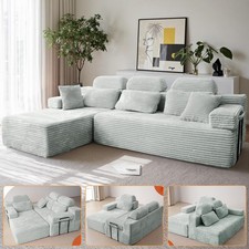 Ecksofa Couch mit hoher