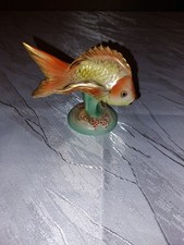 Porzellanfigur Goldfisch 9cm