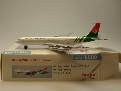Herpa wings boeing 707 - herpa, 707-300