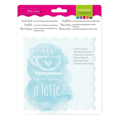 Acrylblock stempel block - block, für