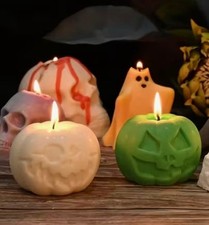 Kürbis Kerze