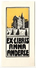 ALFRED ROLLER: Exlibris für Anna Anderle