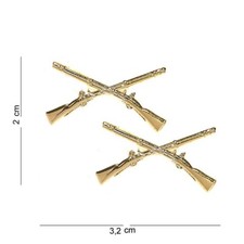 1p US Army Kragenabzeichen