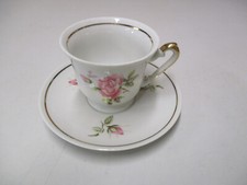 2er Set Tasse mit Unterteller klein Zajecar Yugoslavia Porzellan