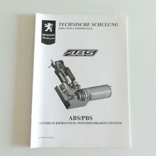 Handbuch Peugeot Technische Schulung Peugeot Motorroller ABS / PBS Stand B0592
