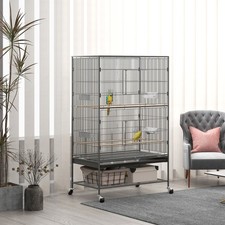 Pawhut vogelkäfig vogelbauer - pawhut,