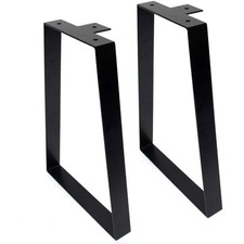 Metall Tischbeine 40cm Trapez