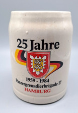 Panzergrenadierbrigade 17 - 25 Jahre 1959-1984 Hamburg Steinkrug Bierkrug