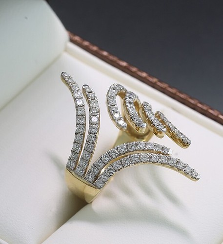 Diamant brillant ring - diamant,