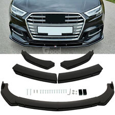 Für Audi A1 A3 A4 A5 A8 Auto Frontstoßstange Lip Front Spoiler Splitter Diffusor